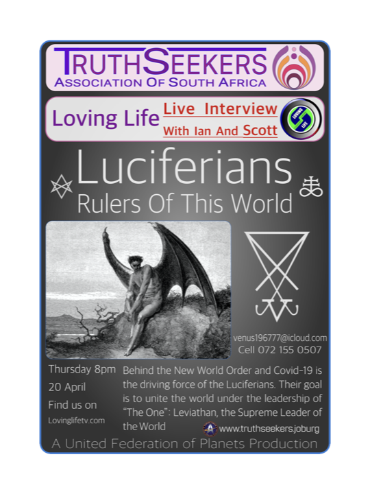 Luciferians Rulers of this World Loving Life